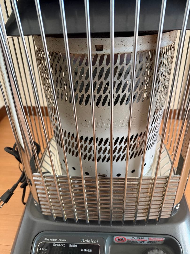 Dainichi FM-197F 電気ストーブ タイマー付き