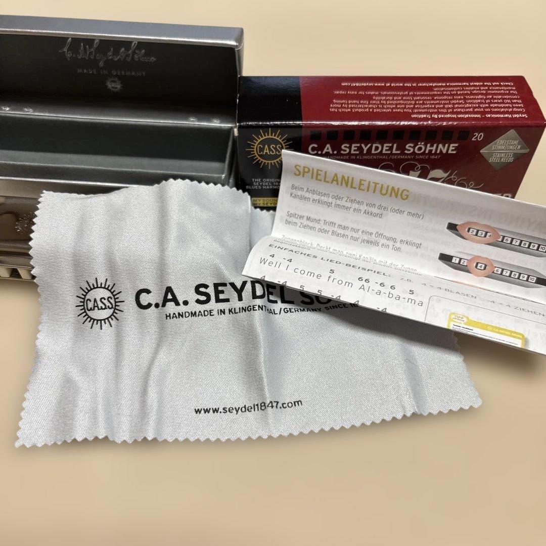 C.A. SEYDEL SÖHNE 1847 SILVER ブルースハープ本体