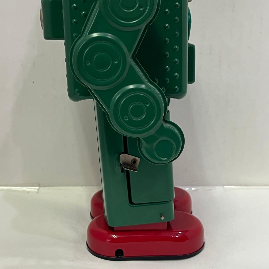 HAHATOY スモーキング スペースマン ブリキロボット 玩具 緑