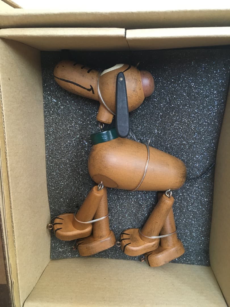 新品 未使用 TOY ビンテージ プルート マリオネット 木製 人形