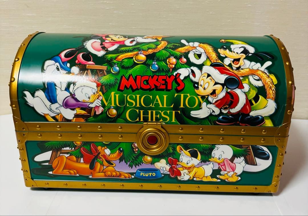 ディズニー ミッキー ミュージカル トイチェスト オルゴール★箱付き★