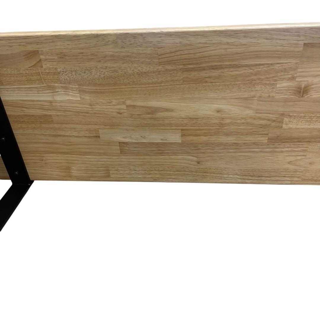 KANADEMONO ダイニングテーブル 120×40ラバーウッドナチュラル