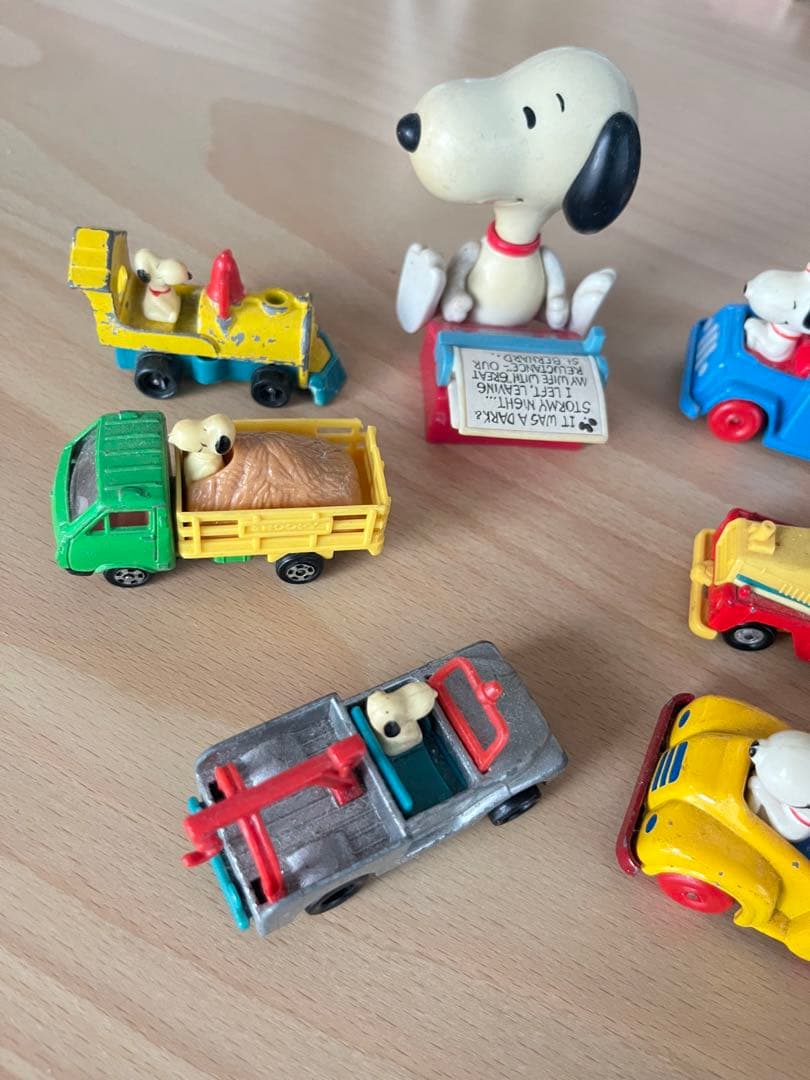 スヌーピーミニカーセット