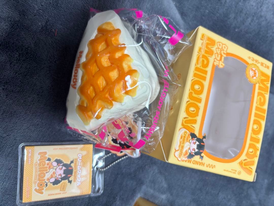Mellojoy スクイーズ パルミエ バター クリーミーワッフル 計4点