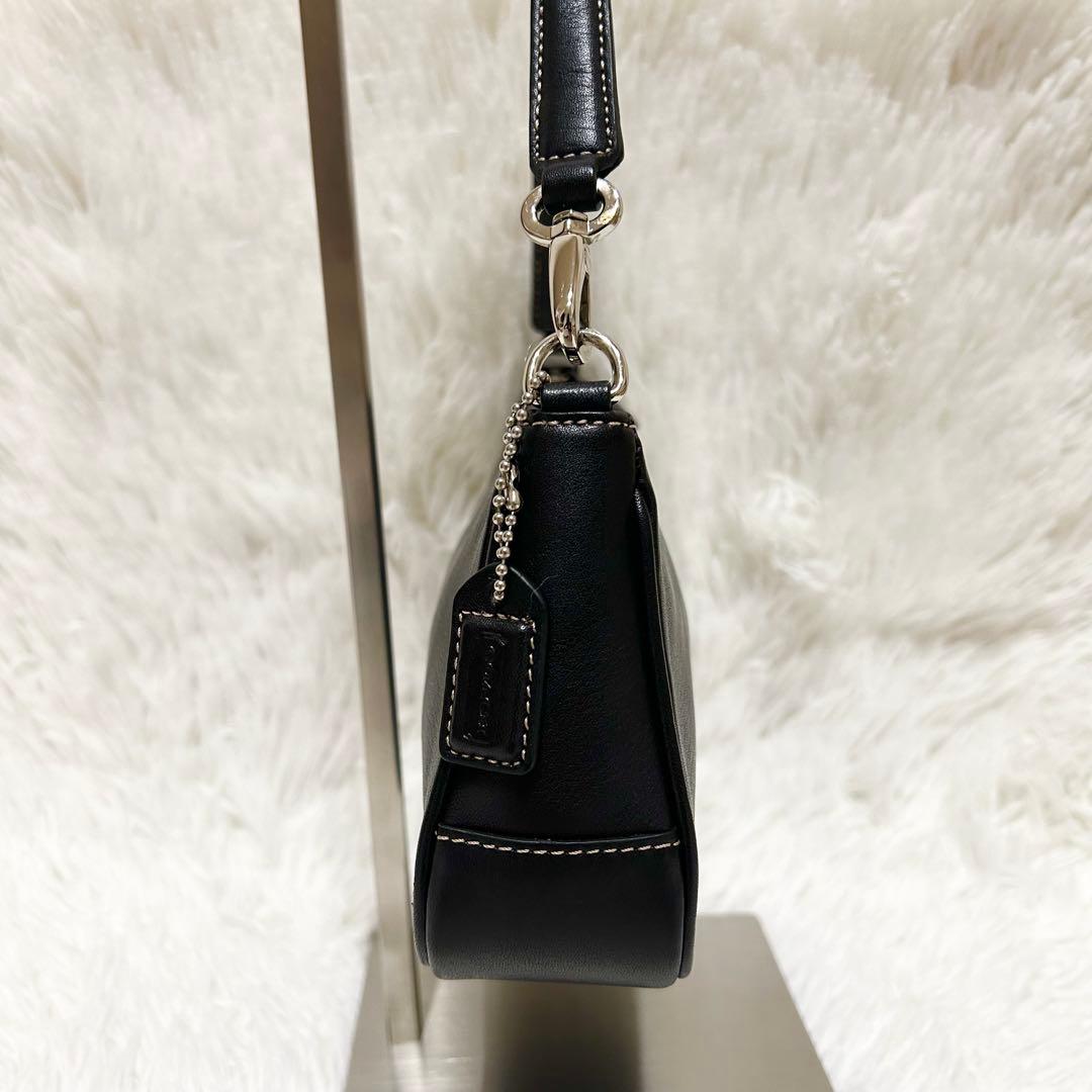 未使用級✨COACH ワンショルダーバッグ アクセサリーポーチ レザー y2k