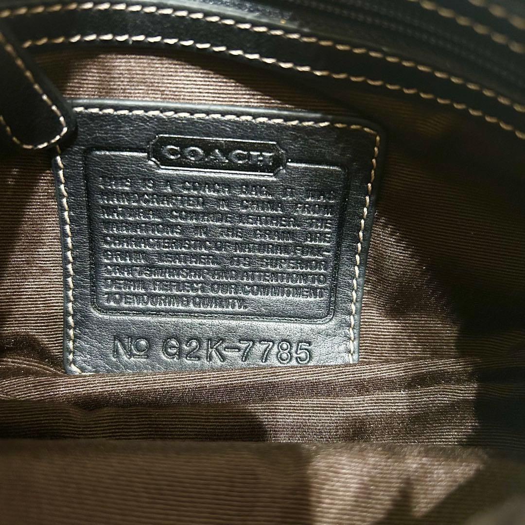 未使用級✨COACH ワンショルダーバッグ アクセサリーポーチ レザー y2k