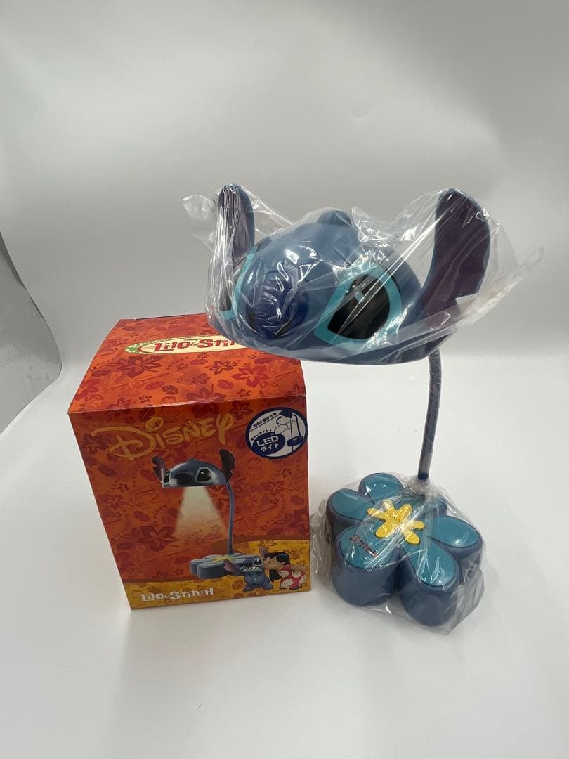 【4-10】年内で中止！スティッチ3点セット（やしの木スタンド、フォトフレーム）