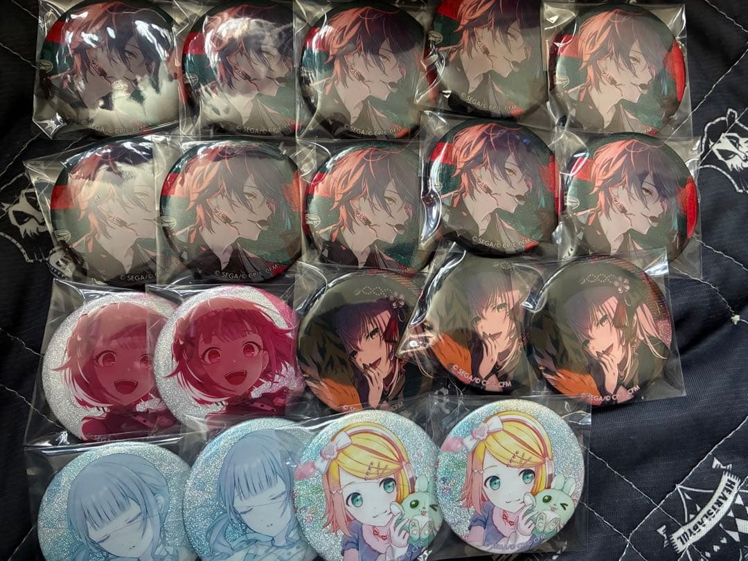 プロセカ グリッター缶バッジ グリ缶 神代類 46A