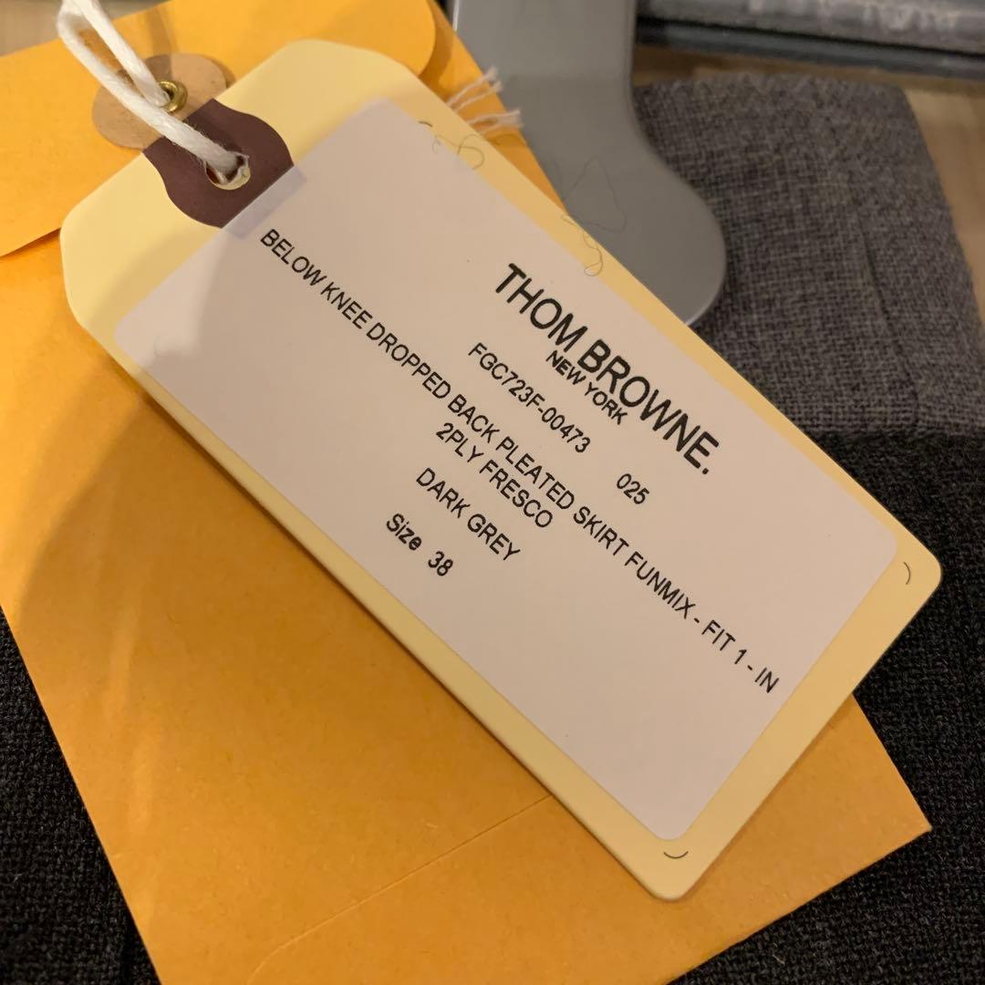 ［美品］定価20万 Thom Browne プリーツスカート ミドル丈