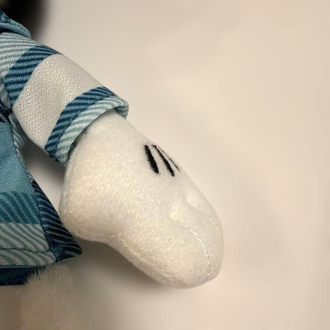 ミニーのスタイルスタジオ　ミニー　ぬいぐるみバッチ　冬　ぬいば　ミニスタ