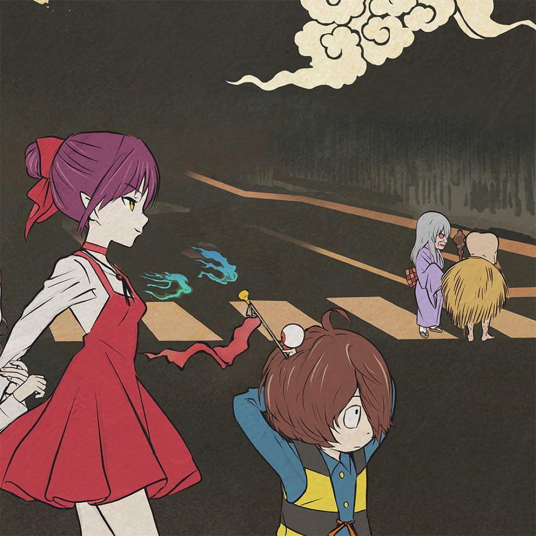 ゲゲゲの鬼太郎 日本画 アート