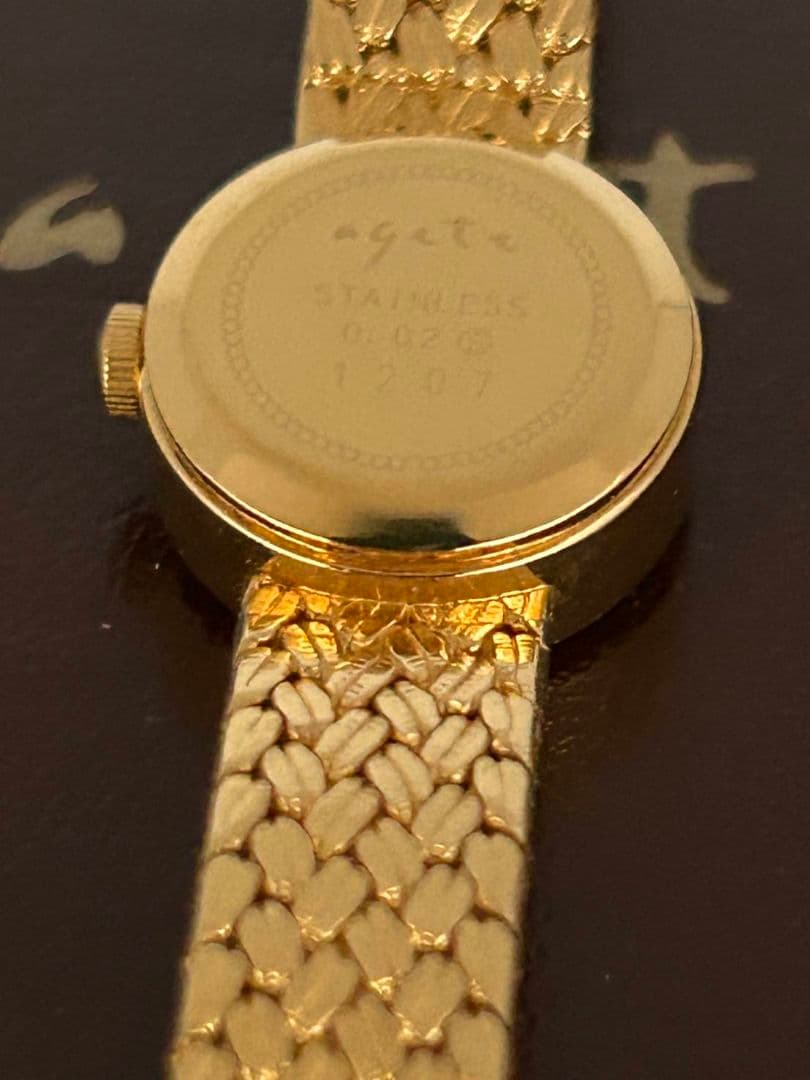 agete　ジュエリーウォッチ