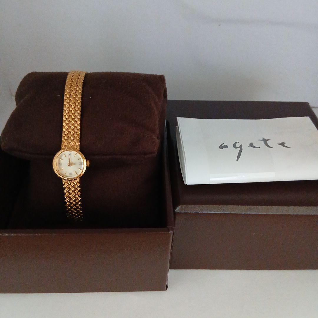 agete　ジュエリーウォッチ
