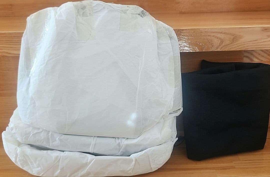 未使用【CELINE】マカダム柄　 巾着 ショルダー バッグ 　ヴィンテージ