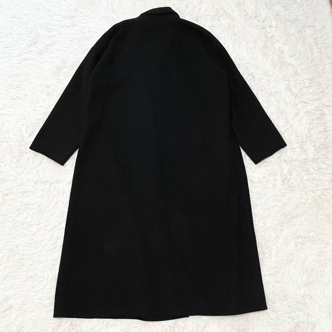 エッセン ロートレアモンイタリア製上質ウール100ゆったりチェスターリバーコート