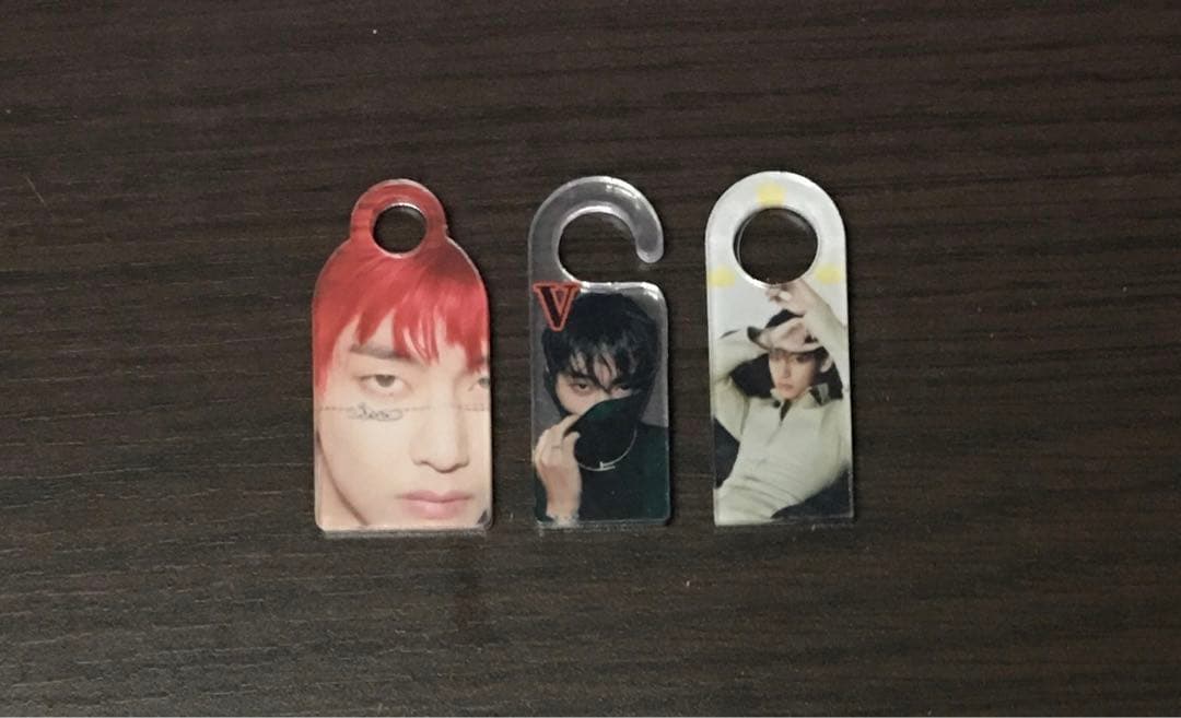 【りん】BTS テヒョン アクリルパーツ ストロータグ