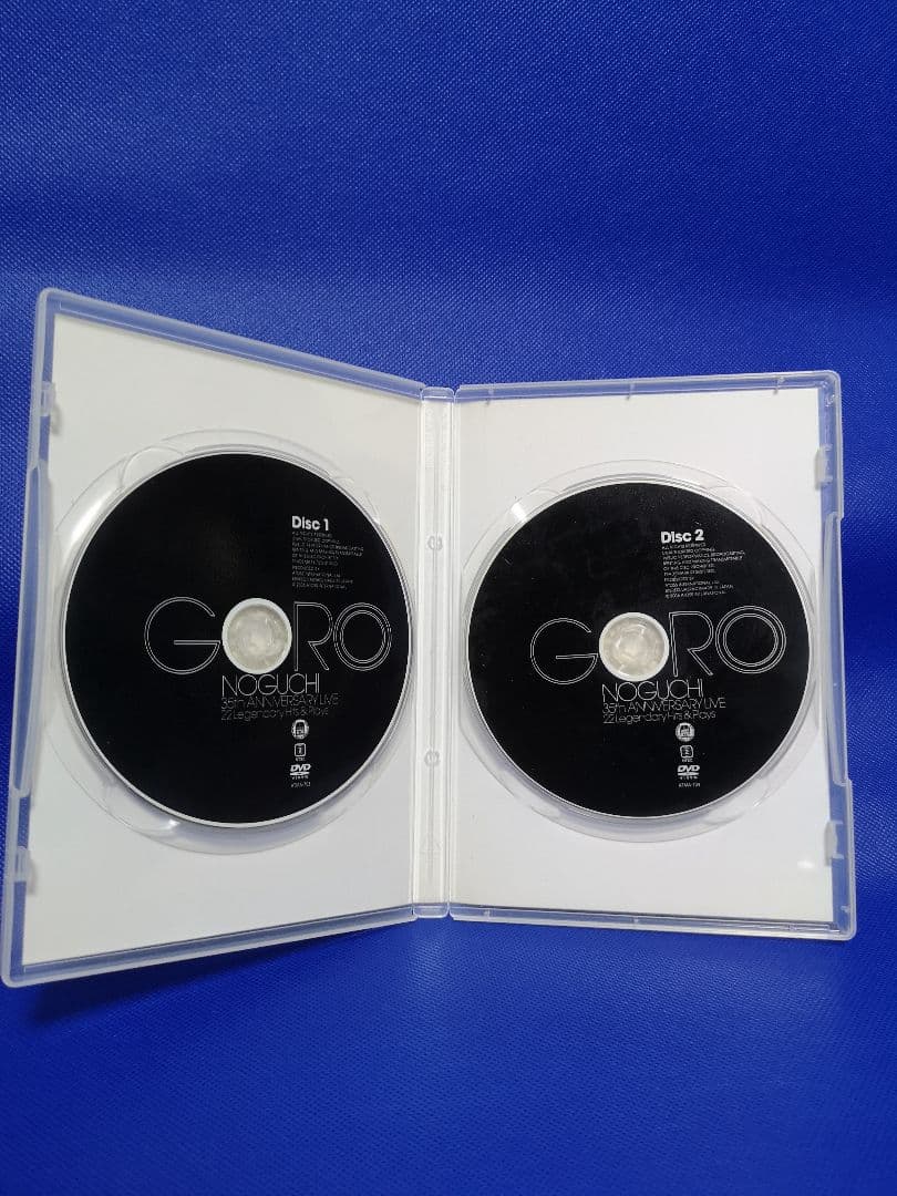 【永久保存版】(美品) 野口五郎 35周年記念ライブ DVD 豪華2枚組！