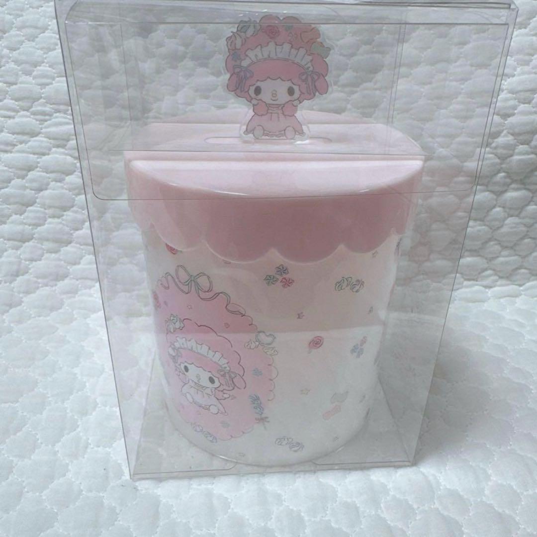 サンリオ❣️激レア　ピアノ　キャニスター　メレンゲ　コットンBOX