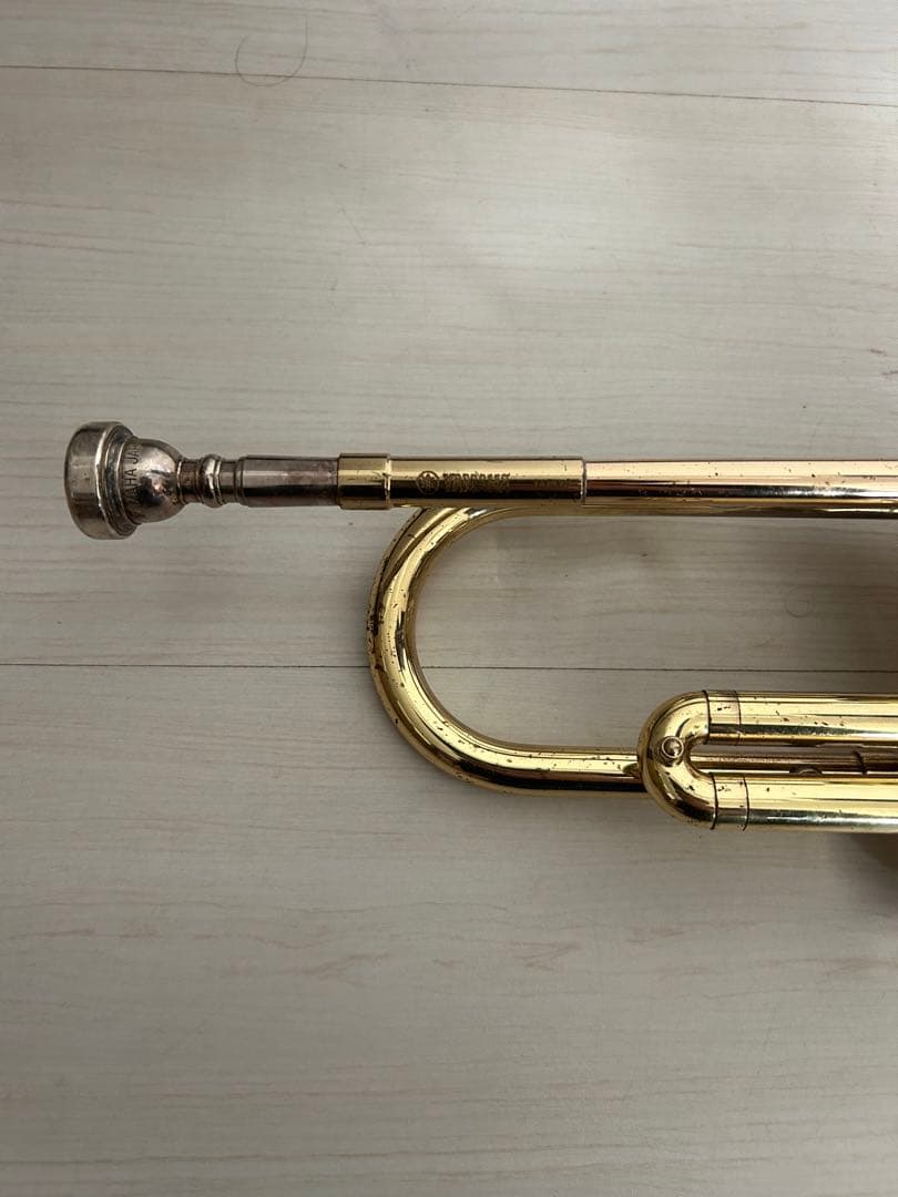 【ジャンク品】 YAMAHA トランペット YTR-235 ゴールド