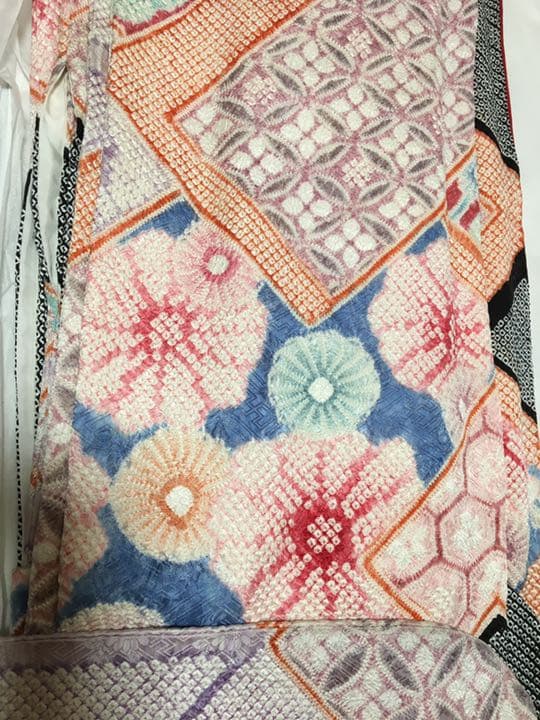 ちくわ様　藤娘きぬたや　本振袖　総絞り