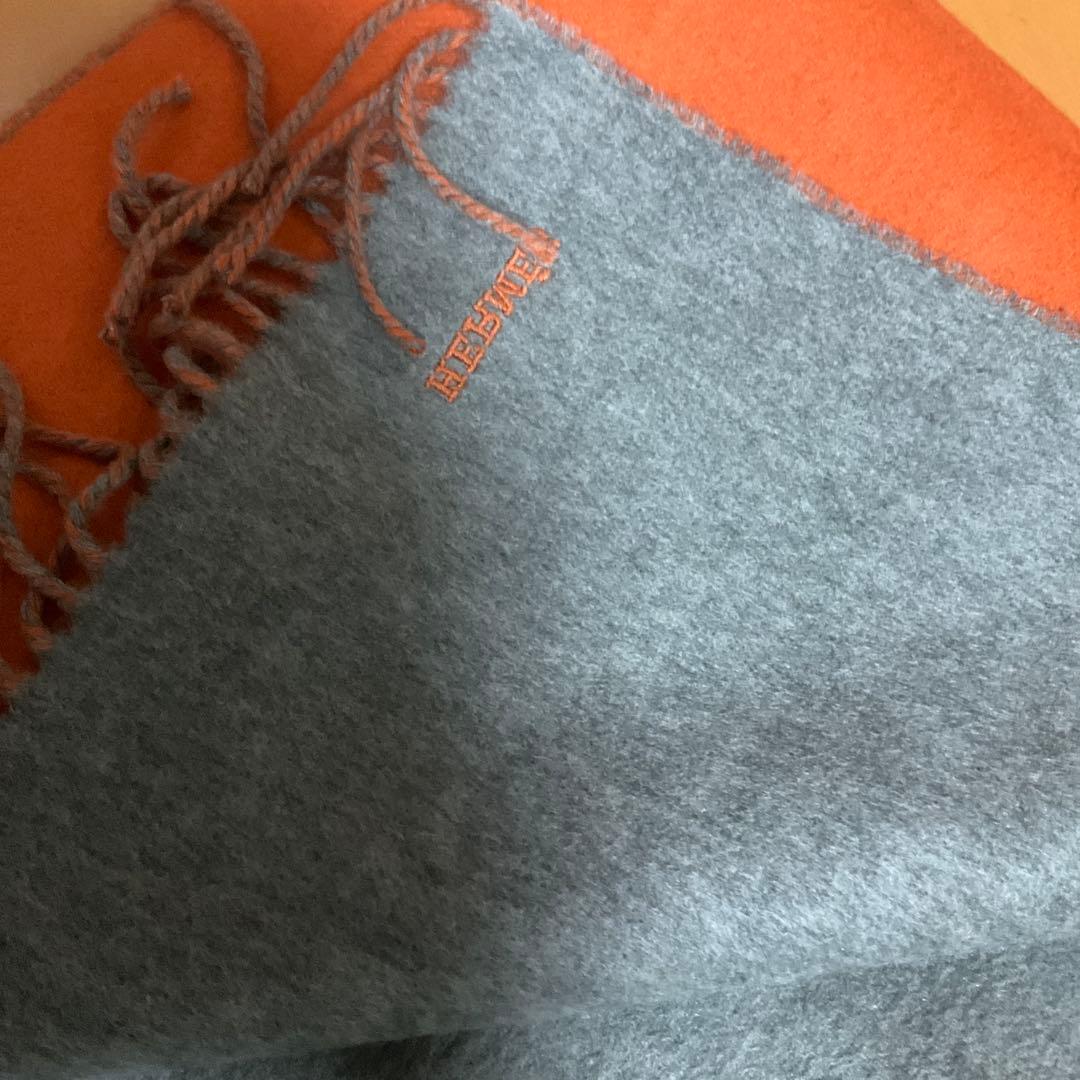 エルメス　レクトヴェルソ　マフラー　ユニセックスモデル