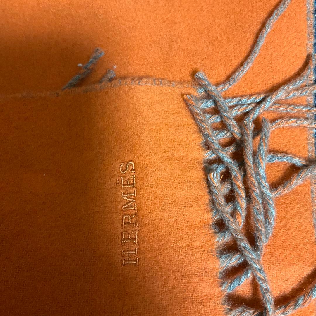 エルメス　レクトヴェルソ　マフラー　ユニセックスモデル