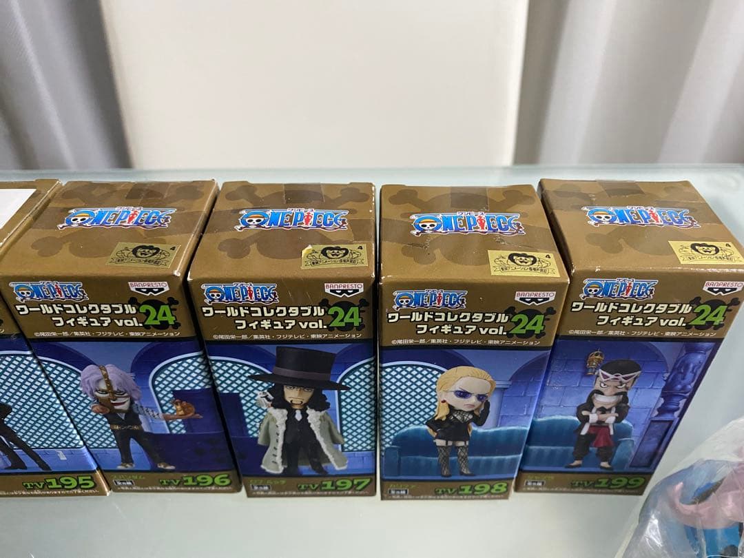 【一部開封】ワンピースワールドコレクタブルフィギュアvol21 全8種