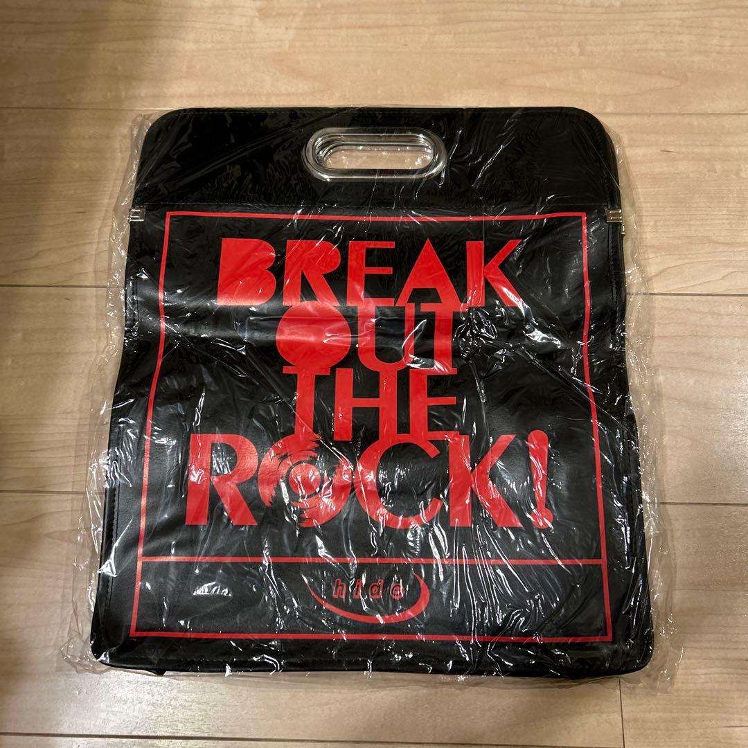 《レア》元X JAPAN hide レコードバッグ ブラック　新品　未開封