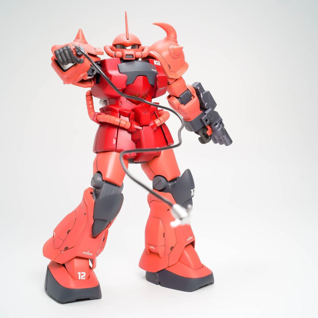 MG 1/100 MS-07B-3 グフカスタム シャー専用グフ 塗装済み完成品