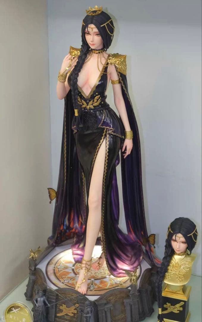 鬼刀シリーズ TES 風鈴 女王 海琴の煙 風鈴アスミ スタチュー フィギュア