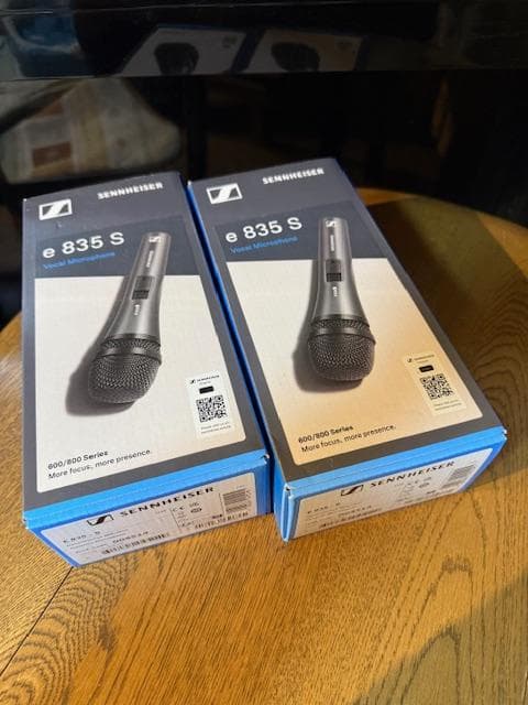 Sennheiser e835 S ダイナミックマイク2本新品特価