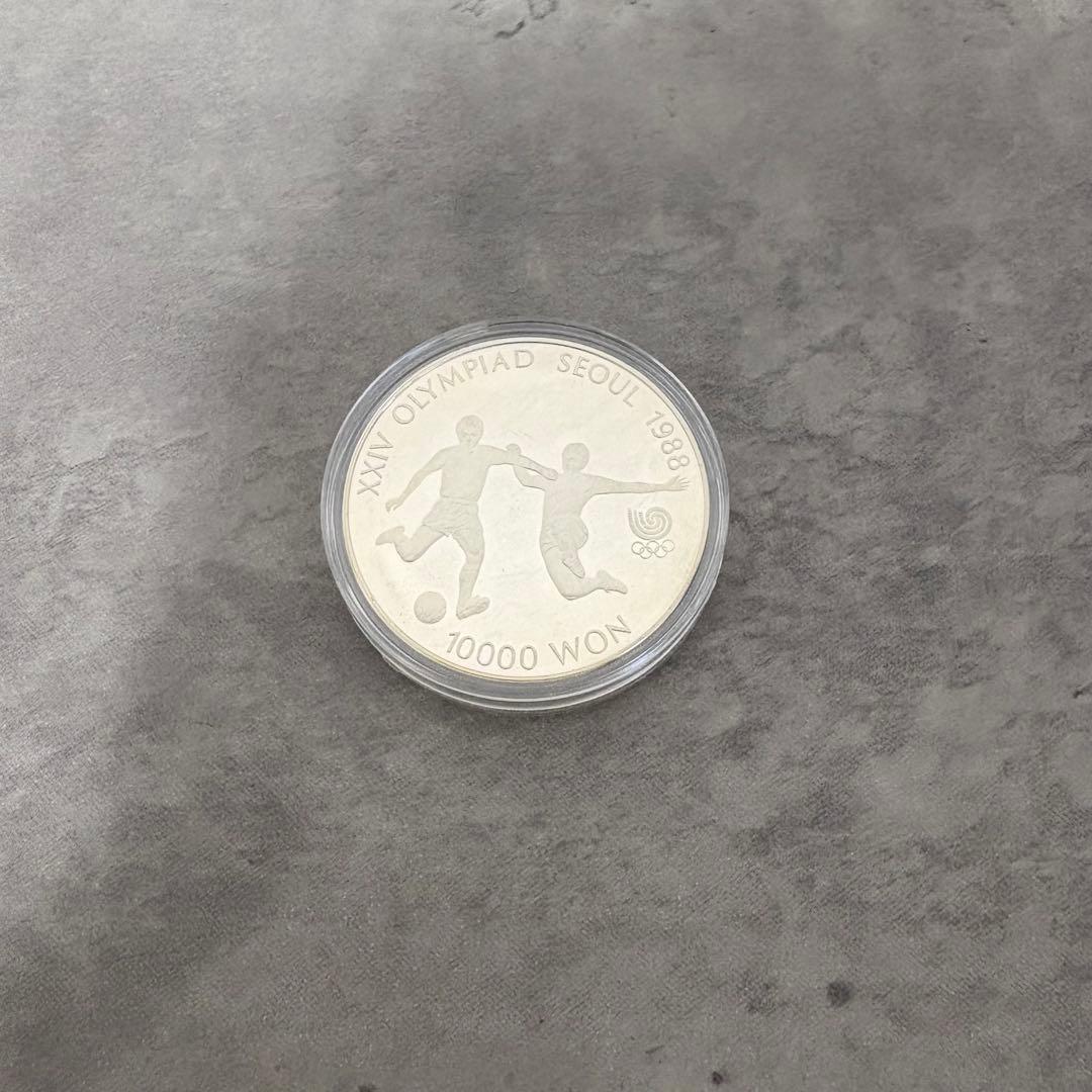 1988年 ソウルオリンピック　銀　記念メダル　10000ウォン　5000ウォン