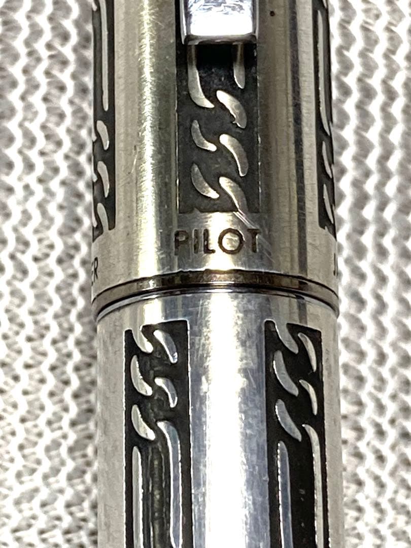 パイロット万年筆グランディー スターリングシルバー【ペン先K14】
