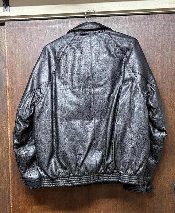 PABLO VINCI Leather down jacket パブロヴィンチ