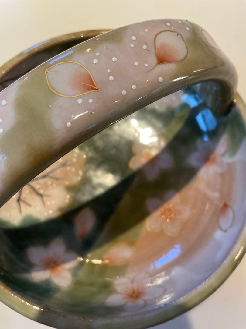 陶葊　陶あん　取手付き器