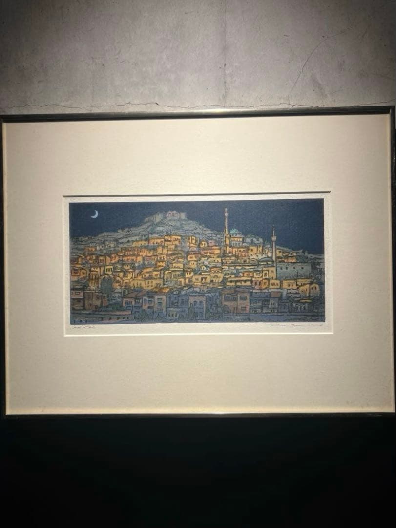 現代アート【夜景】lithograph 限定36