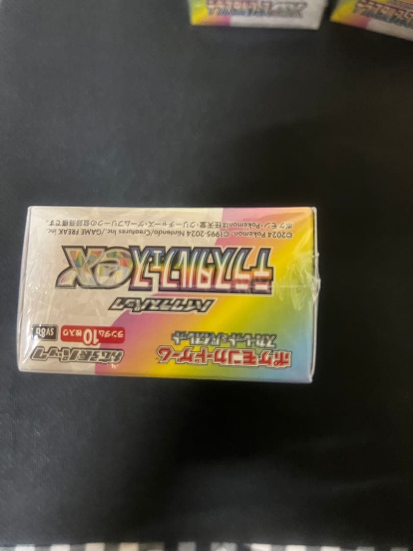 ポケカ　テラスタルフェスex シュリンク付き　BOX