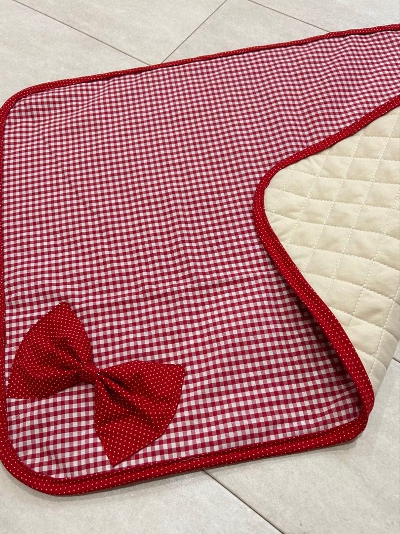 犬用品　NO.107 カフェマット 赤