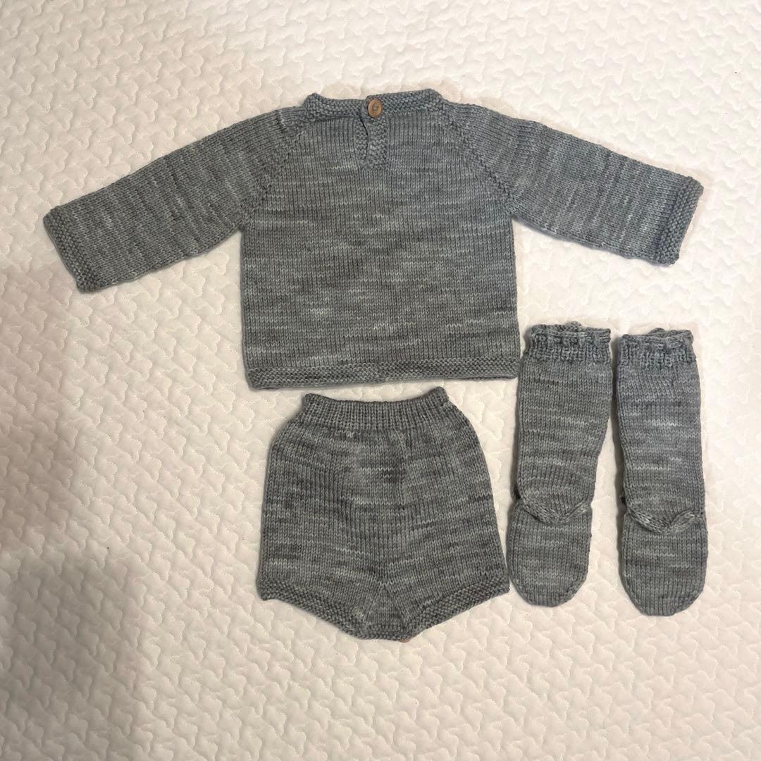 poppy⭐︎他者厳禁　kalinka ニット emma set 18M