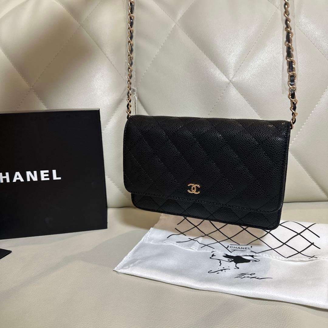 CHANEL ブラック　ショルダーバッグ　新品未使用　ノベルティ　24時間以内配
