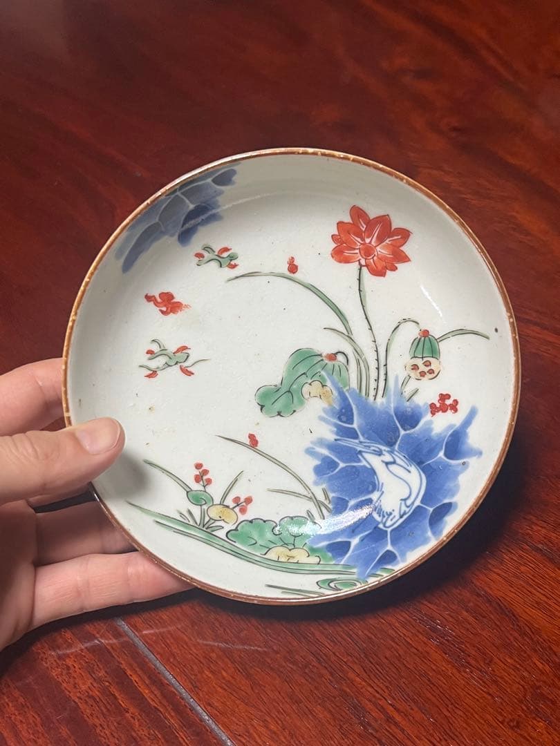 古伊万里　色絵　古九谷　無傷完品　藍九谷　古染付　民芸　民藝　柿右衛門　藍柿