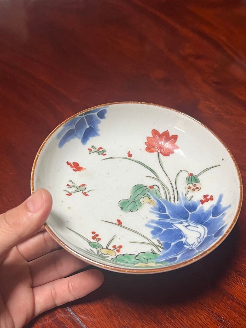 古伊万里　色絵　古九谷　無傷完品　藍九谷　古染付　民芸　民藝　柿右衛門　藍柿