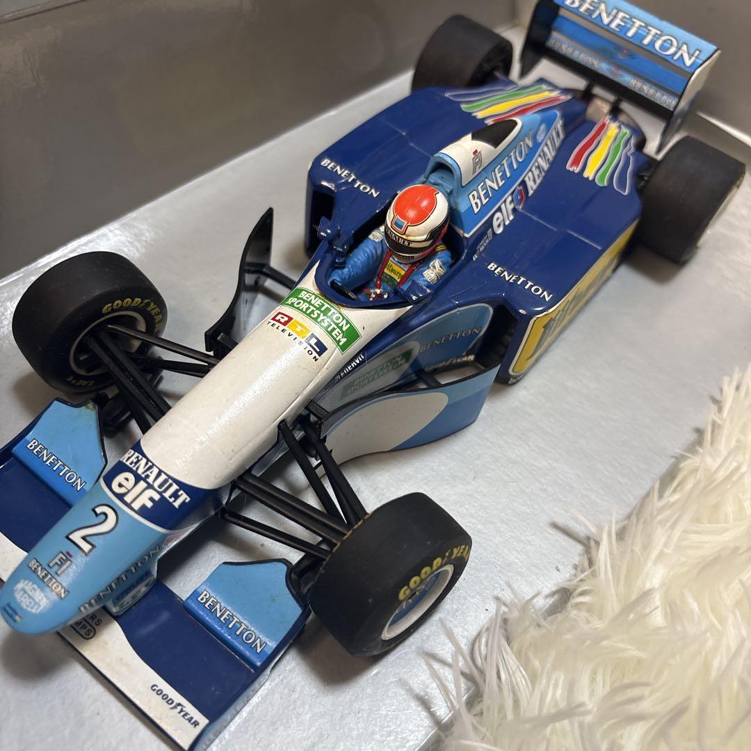 タル様　ミニチャンプス 1/18 ベネトン F1 セット シューマッハ B194