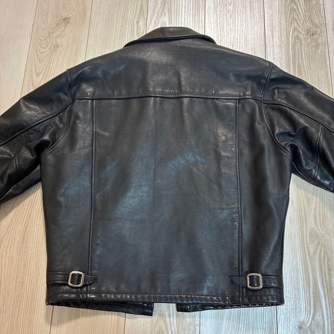 Schott シングルライダースジャケット 40 黒