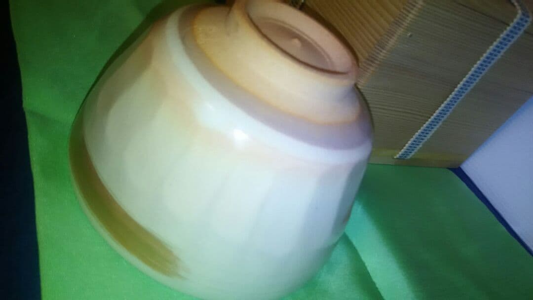 抹茶茶碗、色絵雛人形、橋本紫雲作、2番