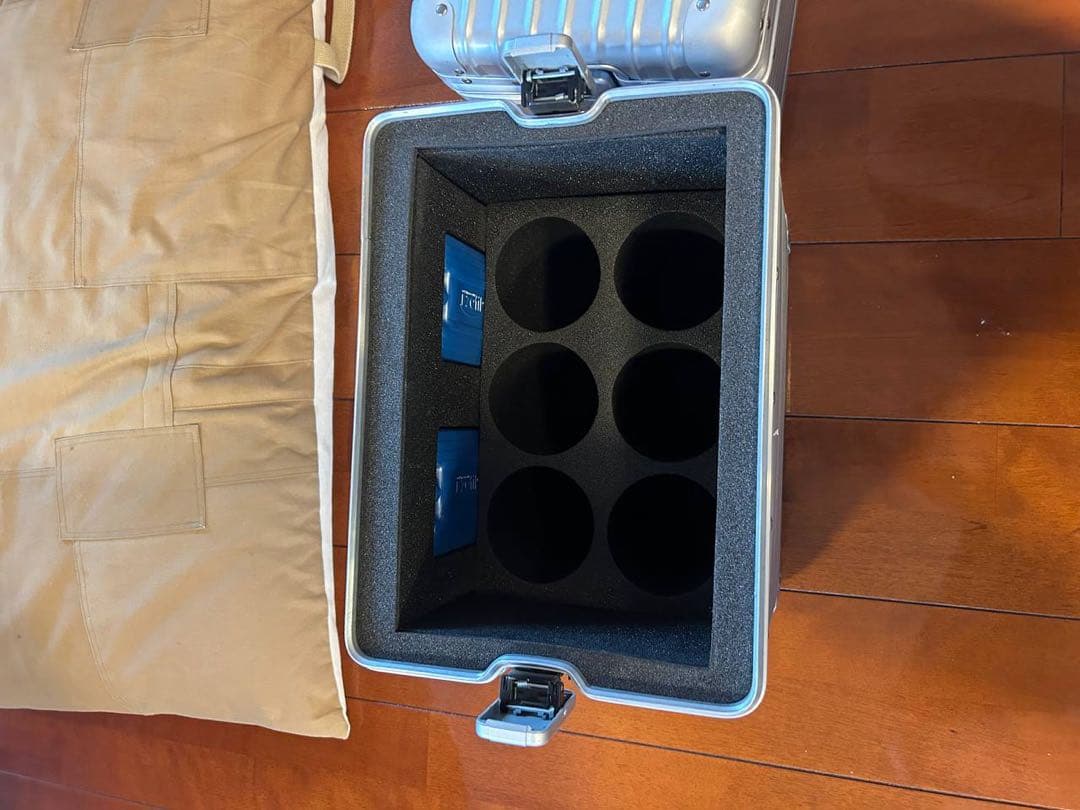 リモワ最高級グレード RIMOWA TOPAS TITAN　ワインケース