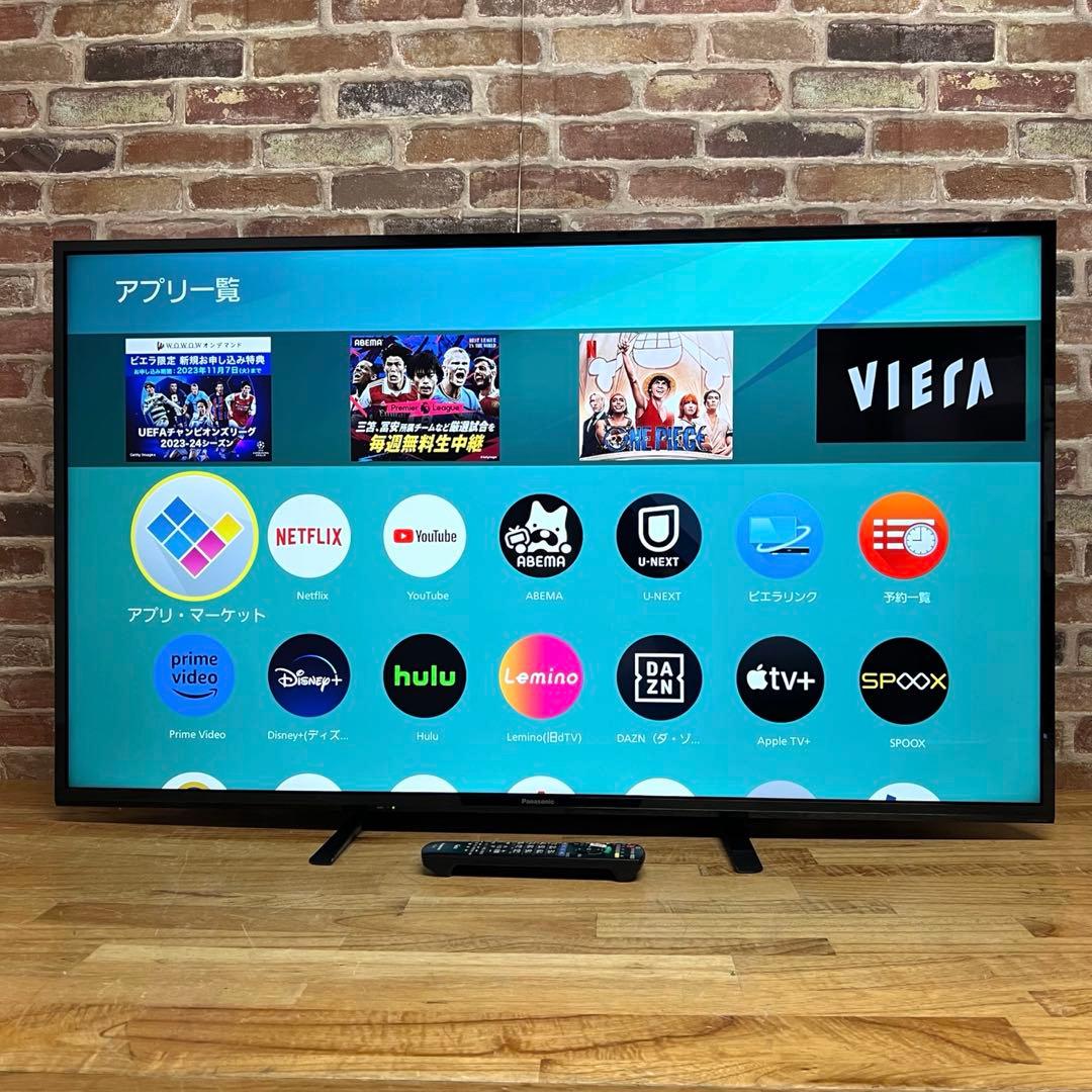 パナソニック 55V型 4K 液晶テレビ スマートビエラ TH-55GX755