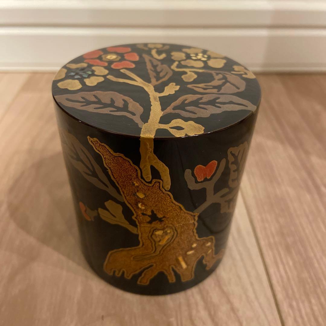 茶道具　輪島塗　天野策地 造　希少　棗