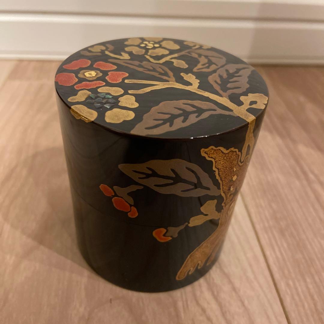 茶道具　輪島塗　天野策地 造　希少　棗