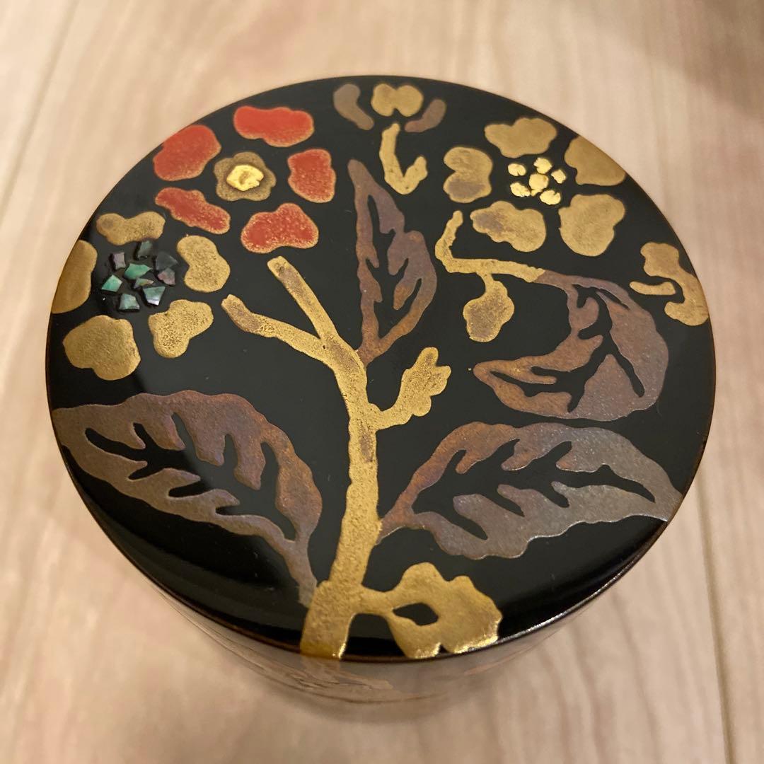 茶道具　輪島塗　天野策地 造　希少　棗